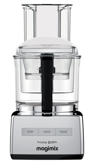 Magimix CS 5200 XL Foodprosessor 1100W med Tilbehør i Krom
