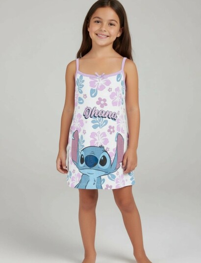 Lilo & Stitch Nightdress White 104 Lilo & Stitch Nightdress White 104