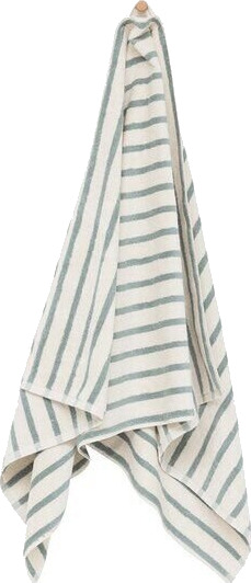 Høie Everyday stripe håndkle 70x140 cm aqua Høie Everyday stripe håndkle 70x140 cm aqua
