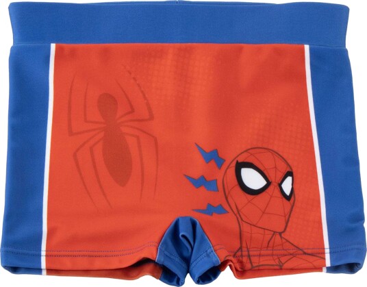 Marvel Spider Man Badeshorts Rød 128 134