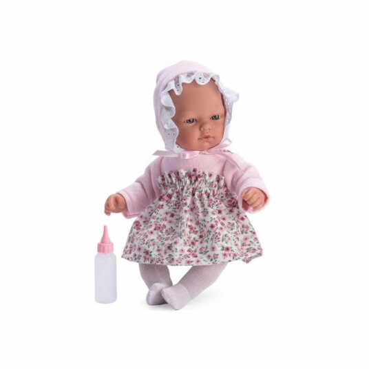 Asi Oli Babydokke Med Topp Og Løs Skjørt 30 cm Fra 3 År Rosa
