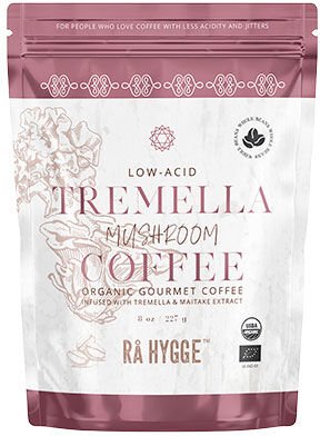 Rå Hygge Tremella/Maitake svampekaffe - hele bønner Øko - 227 g