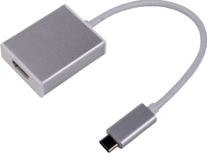 Lmp 15987 Usb C Hdmi Adapter Sølv Lmp Usbc Hdmi S
