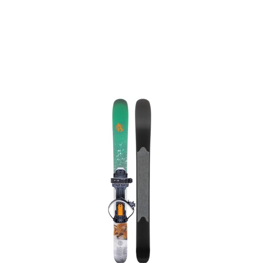 OAC Ski Kids' POH 100 + EA JR Universal Binding Green/Fox 100 cm