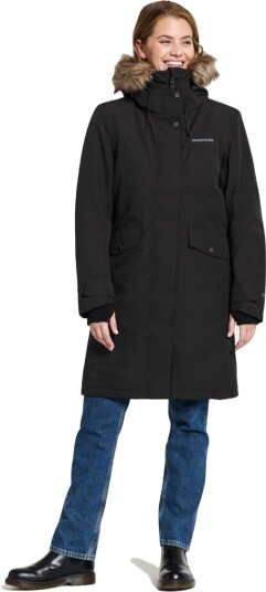 Didriksons Erika Wns Parka 3 Black 38 Didriksons Erika Wns Parka 3 Black 38
