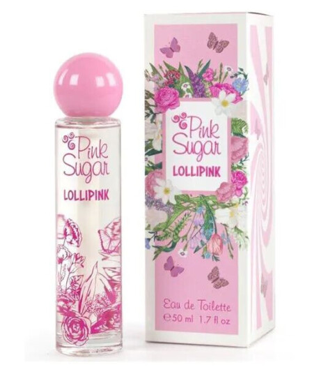 Aquolina Pink Sugar Lollipink Eau de Toilette 50 ml Spray Flaske med Fruktduft for Dame Aquolina Pink Sugar Lollipink Eau de Toilette 50 ml Spray Flaske med Fruktduft for Dame