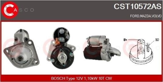 Starter CASCO CST10572AS