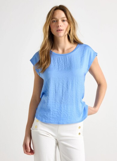 Lindex Top Natalie Blue S Lindex Top Natalie Blue S