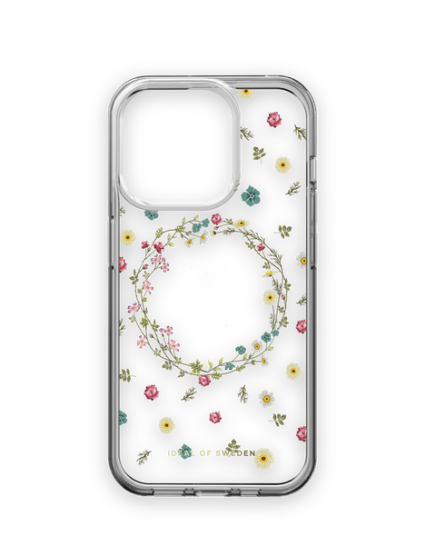 iPhone 15 Pro iDeal Of Sweden Clear Deksel - Petite Floral