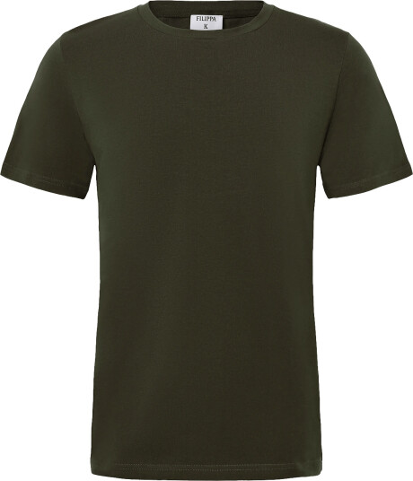 Filippa K Stretch Cotton Tee Brown M