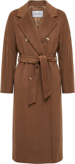Max Mara Dame Frakker Brun S,