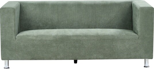 Tomio Sofa 3 seter Sølv/Grønn
