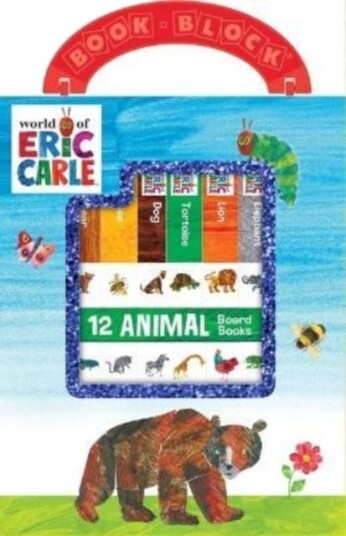 World Of Eric Carle Animals My First Library Av P I Kids