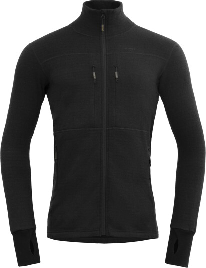 Devold Egga Grid Merino Jacket Herre A/Caviar XL Devold Egga Grid Merino Jacket Herre A/Caviar XL