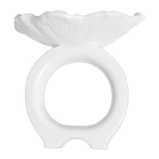 Stiernholm   Flora serviettring 6 cm hvit
