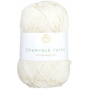 Shamrock Yarns Mercerisert Bomull 172 Natur Shamrock Yarns Mercerisert Bomull 172 Natur