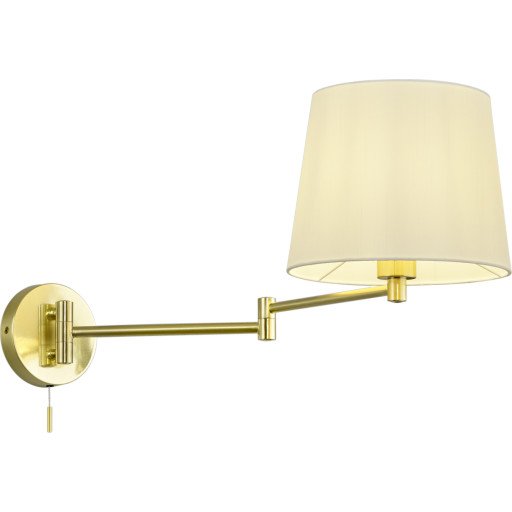 Trio Lighting Lyon vegglampe messing