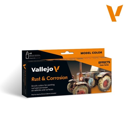 Vallejo Rust and Corrosion Effects Vallejo Rust and Corrosion Effects