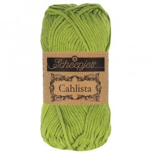 Scheepjes Cahlista Garn Unicolor 205 Kiwi