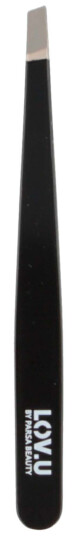 Parsa Beauty LOV.U Tweezers Bevelled Black