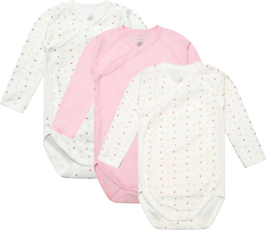 Petit Bateau Sf Bodies Naissance Ml Cream 67