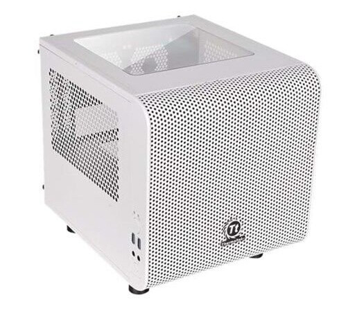 Thermaltake Core V1 Mini-ITX Cube Kabinett - Hvit Thermaltake Core V1 Mini-ITX Cube Kabinett - Hvit