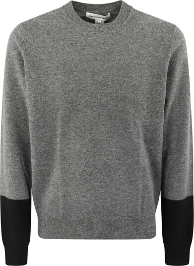 Comme des Garçons Herre Strikkevarer Grå L,