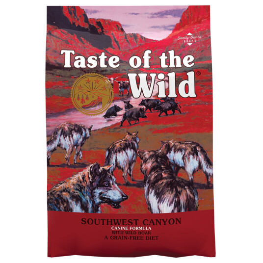 Taste of the Wild Southwest Canyon Tørfôr til Voksne Hunder 2x12,2 kg