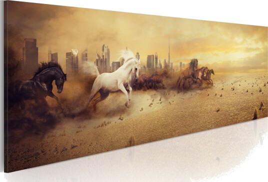 Tavla City Of Stallions 135x45 cm
