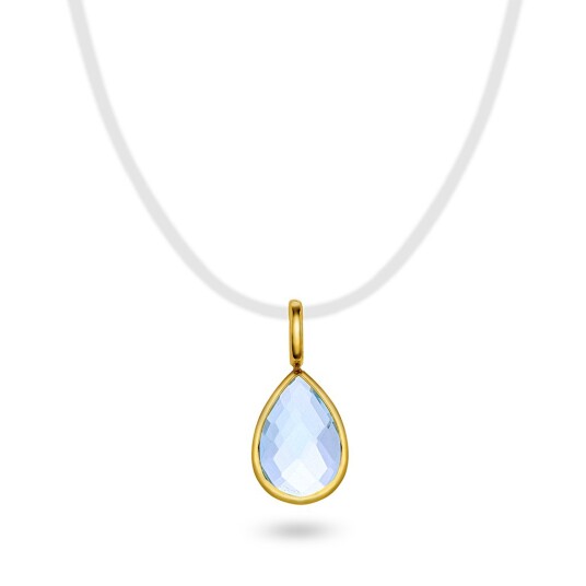 Pan Jewelry Anheng i 585 gult gull med topas Pan Jewelry Anheng i 585 gult gull med topas