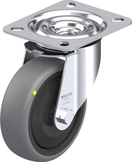Blickle 849854 Le-Tpa 102Kf-Els Hjul 100 Mm, Maks 70 Kg (1 Stk.)