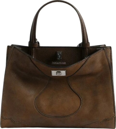 Zadig & Voltaire, Dame, Vesker, Brun, ONE SIZE,
