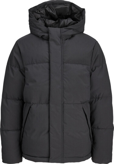 Jack & Jones Jjesoho Puffer Hood Aw26 Sn Jnr Black 140 Jack & Jones Jjesoho Puffer Hood Aw26 Sn Jnr Black 140