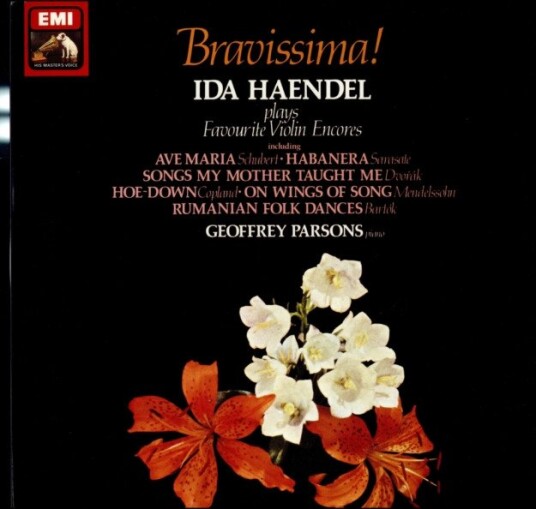 Ida Haendel Bravissima Play Favourit Uk Vinyl