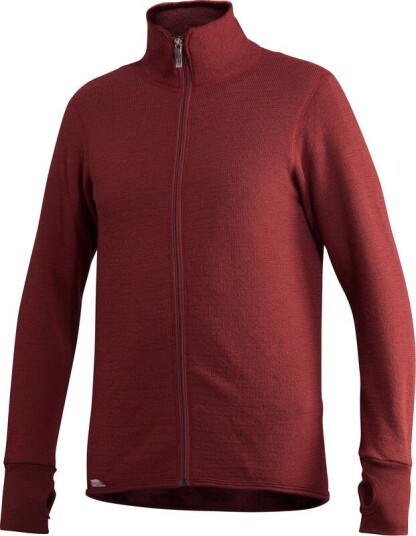 Woolpower Full Zip Jacket 400 Rust Red XS