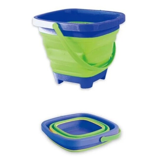 Foldable Bucket™ - Sammenleggbar bøtte - friske farger Foldable Bucket™ - Sammenleggbar bøtte - friske farger