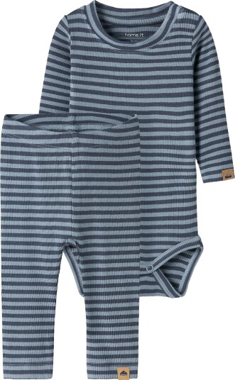 Name It Nbmkardio Ls Body Set Blue 74