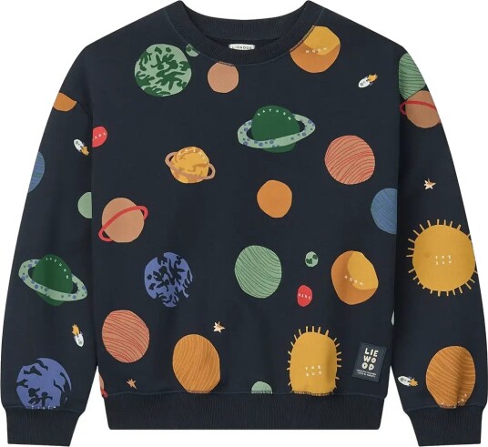 Liewood Ridley Printed Sweatshirt Navy 134/140