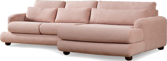 Relento Sofa med Sjeselong 3 seter Rosa Relento Sofa med Sjeselong 3 seter Rosa