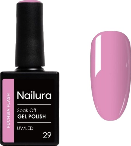 Nailura Gelpolish 29 – Fuchsia Flash – Fuchsia – 10 ml