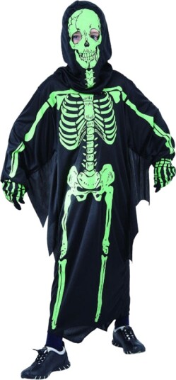 Grønn Skjelettdrakt Halloween Kostyme 9–10 år 130–140cm NTI-216042 Grønn Skjelettdrakt Halloween Kostyme 9–10 år 130–140cm NTI-216042