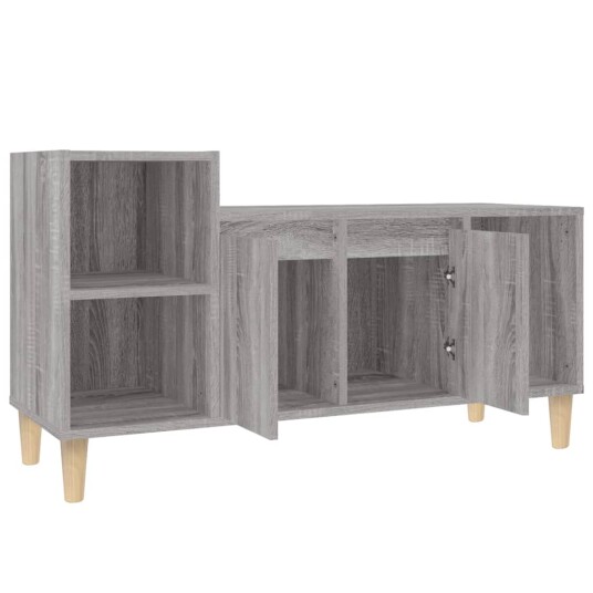 vidaXL TV-benk grå sonoma 100x35x55 cm konstruert tre vidaXL TV-benk grå sonoma 100x35x55 cm konstruert tre