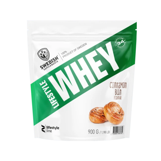 Swedish Lifestyle Whey 900g Cinnamon Bun