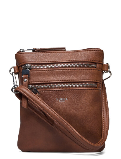 Ulrika Mobile Bag, Rfid Protection - Brown - ONE SIZE