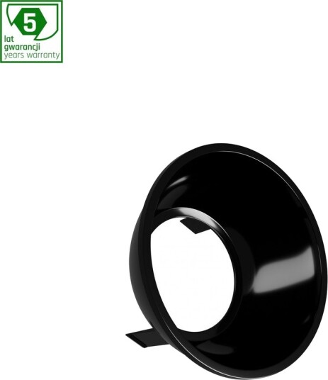 Reflektor til Orbito 10W innbyggingsspot Sort blank Ø7cm UGR