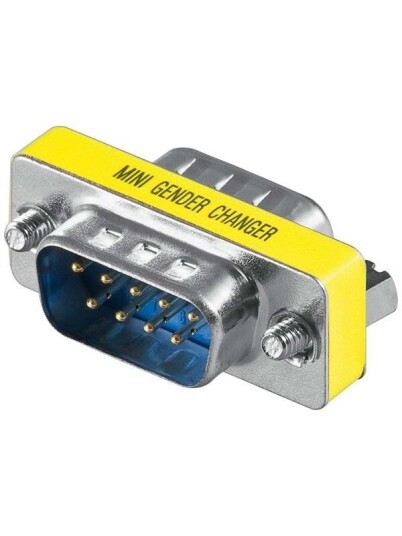 Pro Gender Changer Seriel RS232 9P (M/M) Pro Gender Changer Seriel RS232 9P (M/M)