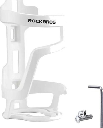 Flaskeholder Rockbros 31210012002 hvit