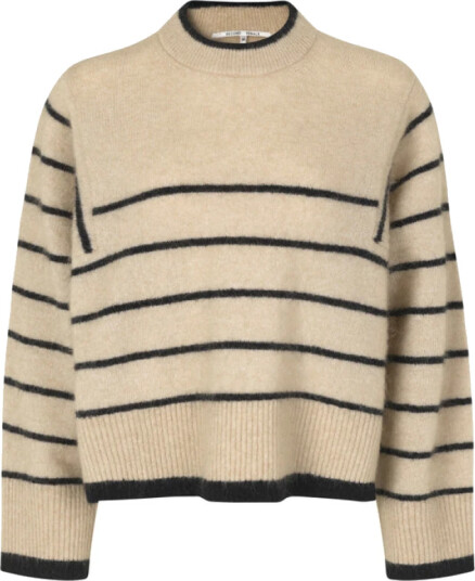 Second Female Dame Strikkevarer Beige L, Second Female Dame Strikkevarer Beige L,