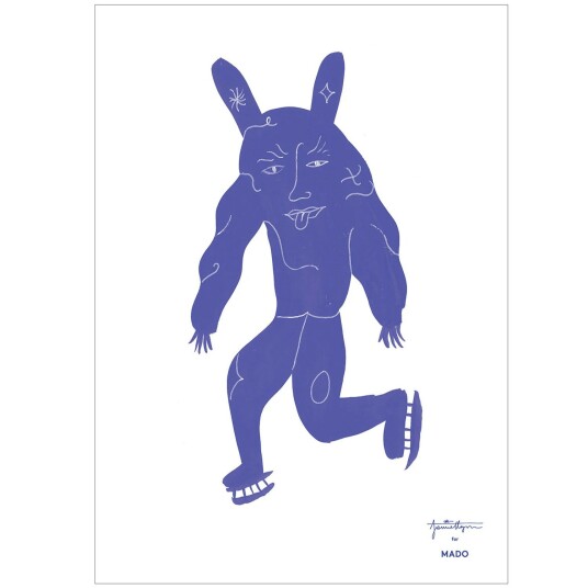 Paper Collective Skate Pan Plakat 30x40 cm Paper Collective Skate Pan Plakat 30x40 cm