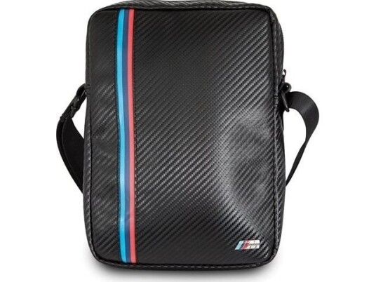 Veske Med Nettbrett BMW Veske BMW Bmtb8mcpbk Nettbrett 8" Svart/Svart Carbon / Tricolor Stripe